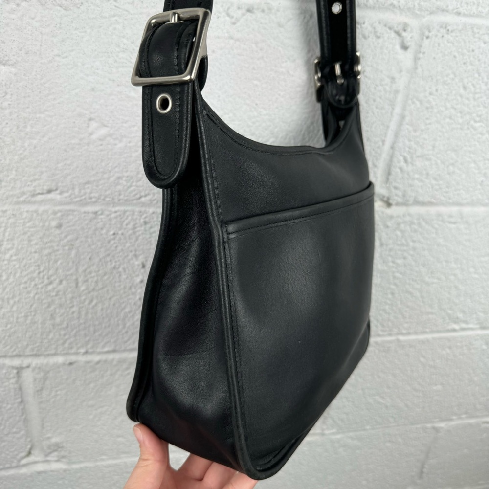 Coach Black Leather Legacy Bag - Picture 3 of 9